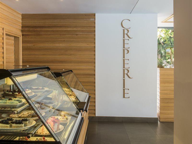 Mitsis Grand Hotel Rhodes City Exterior foto Interior of a Creperie in Paris
